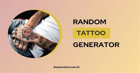 random tattoo ideas|random tattoo idea generator.